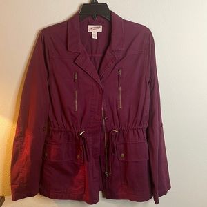 Burgundy Jacket